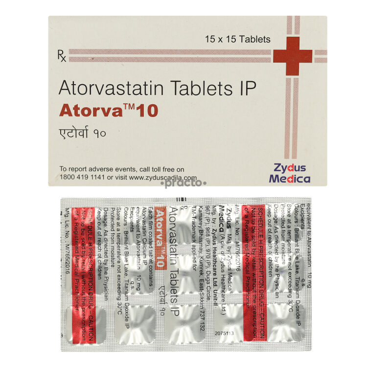 Atorva 10mg Tablets