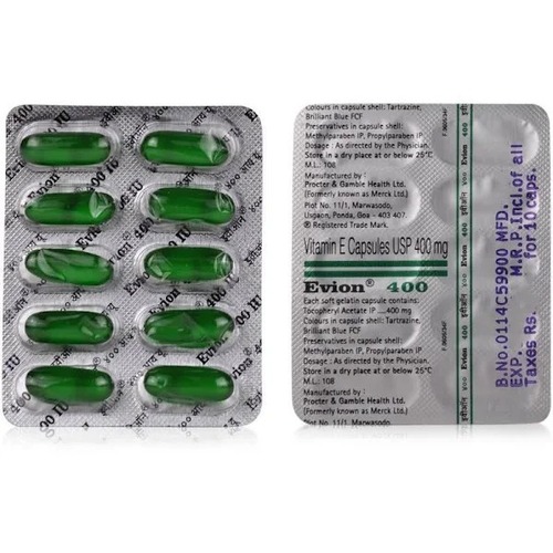 Evion 400 Vitamin E Capsules